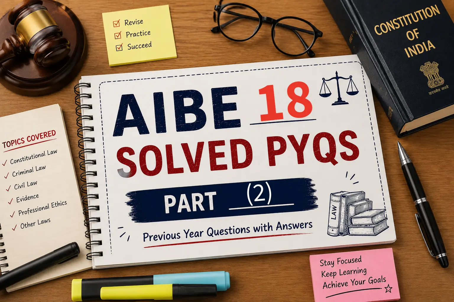 AIBE 18 Previous Year Question Paper with Answers (Solved) Part 2